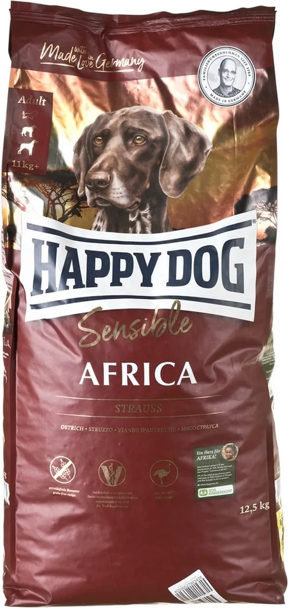Happy Dog Supreme - Sensible Africa - 12.5 kg
