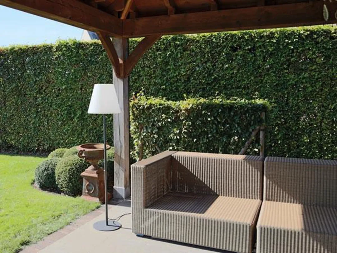 Perel Staande Lamp E27 150cm - Wit