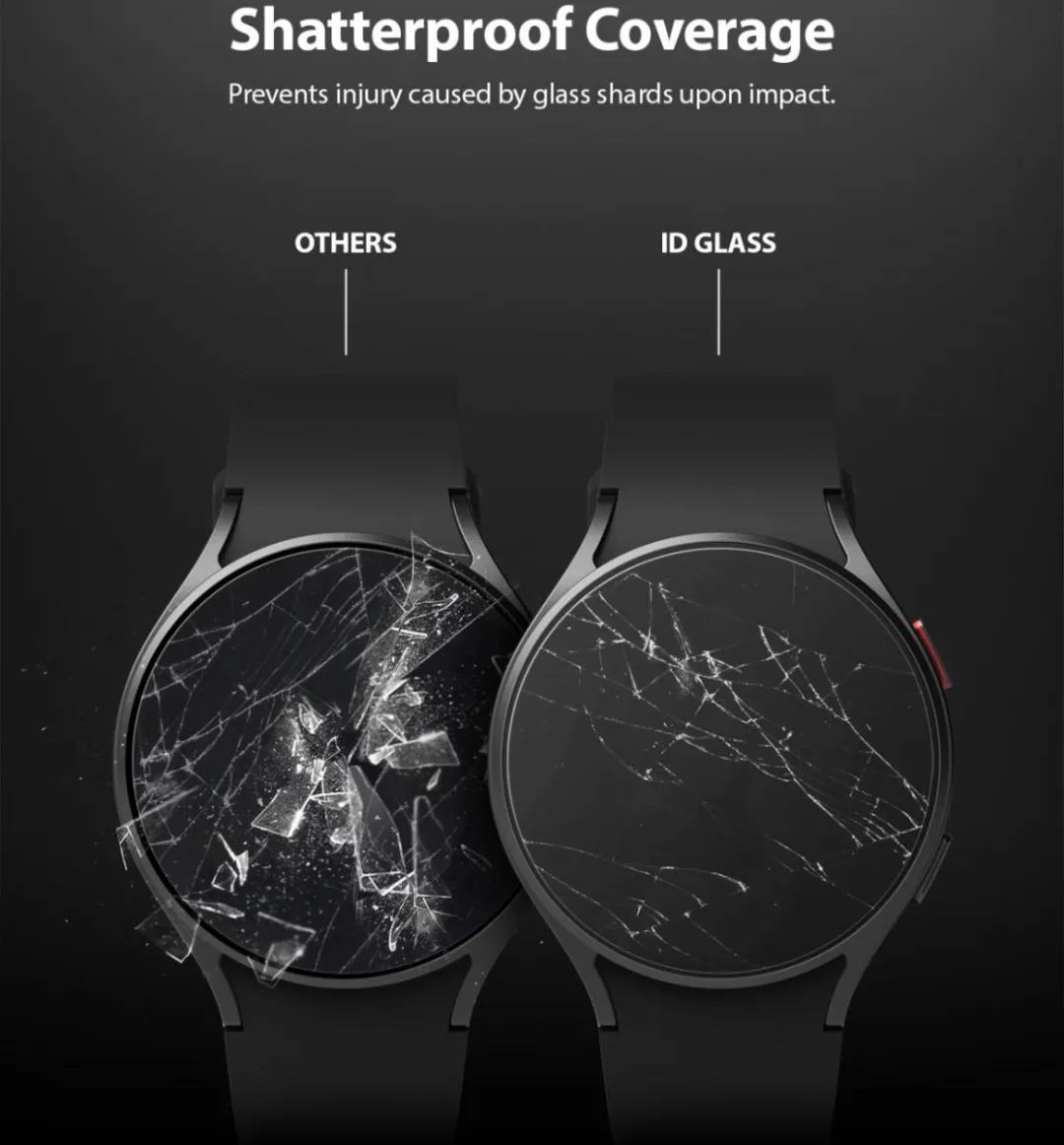 Ringke Screen Protector Samsung Galaxy Watch 4 40mm - Transparant - 4 Stuks