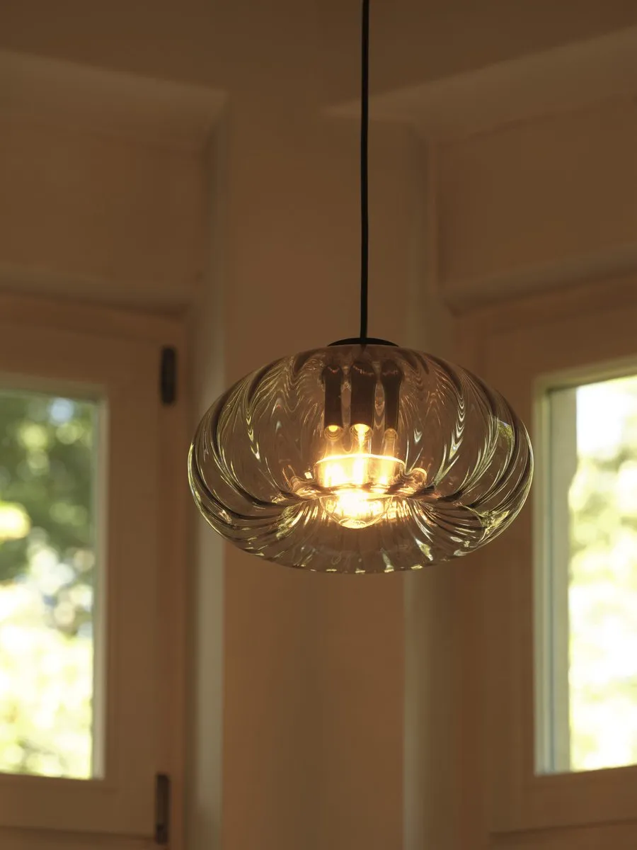 Osram Decor Rookglas Hanglamp E27 - 280mm - Zwart