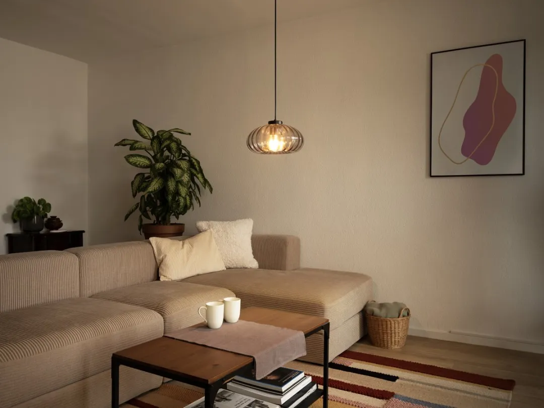 Osram Decor Rookglas Hanglamp E27 - 280mm - Zwart - afbeelding 6 van 6