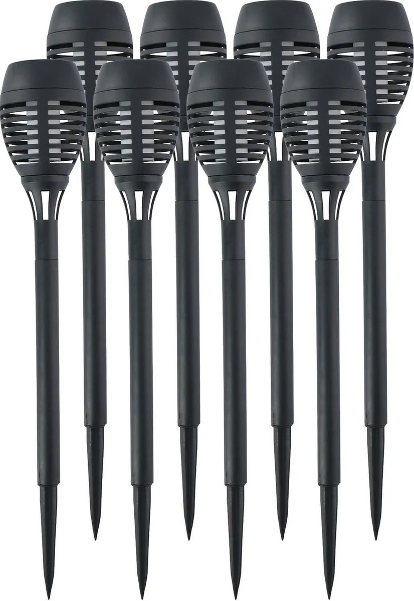 Grundig Solar Tuinlamp Fakkel 8x