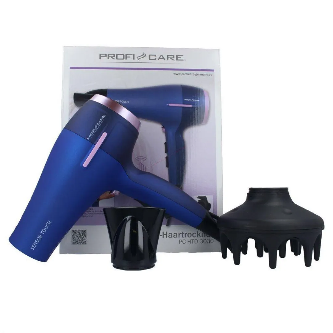 Bomann ProfiCare HTD3030 Haardroger 2200W - Blauw/Zwart
