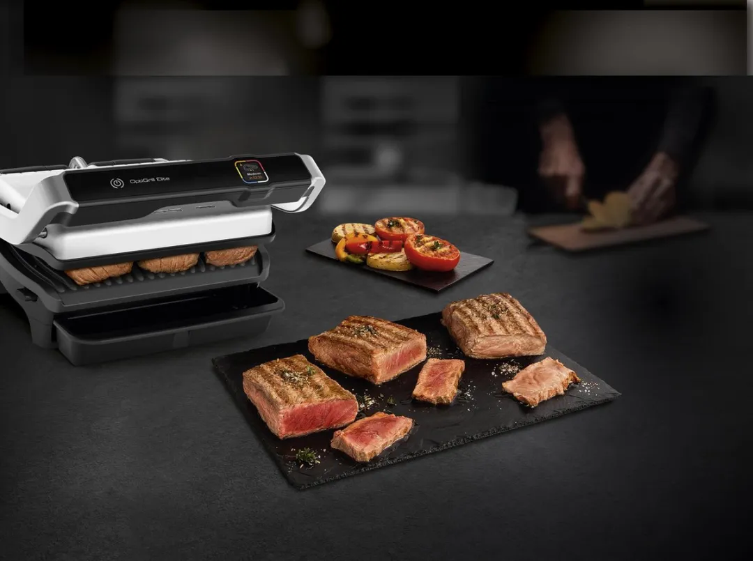 Tefal Optigrill Elite GC750D12 Contactgrill - 2000W - Zwart - afbeelding 6 van 6