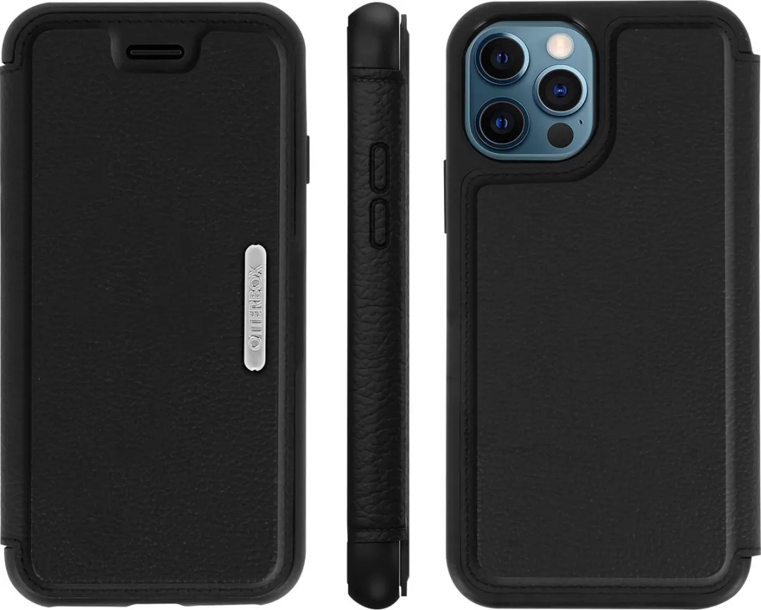 OtterBox Strada Hoes iPhone 12 Pro Max - Zwart