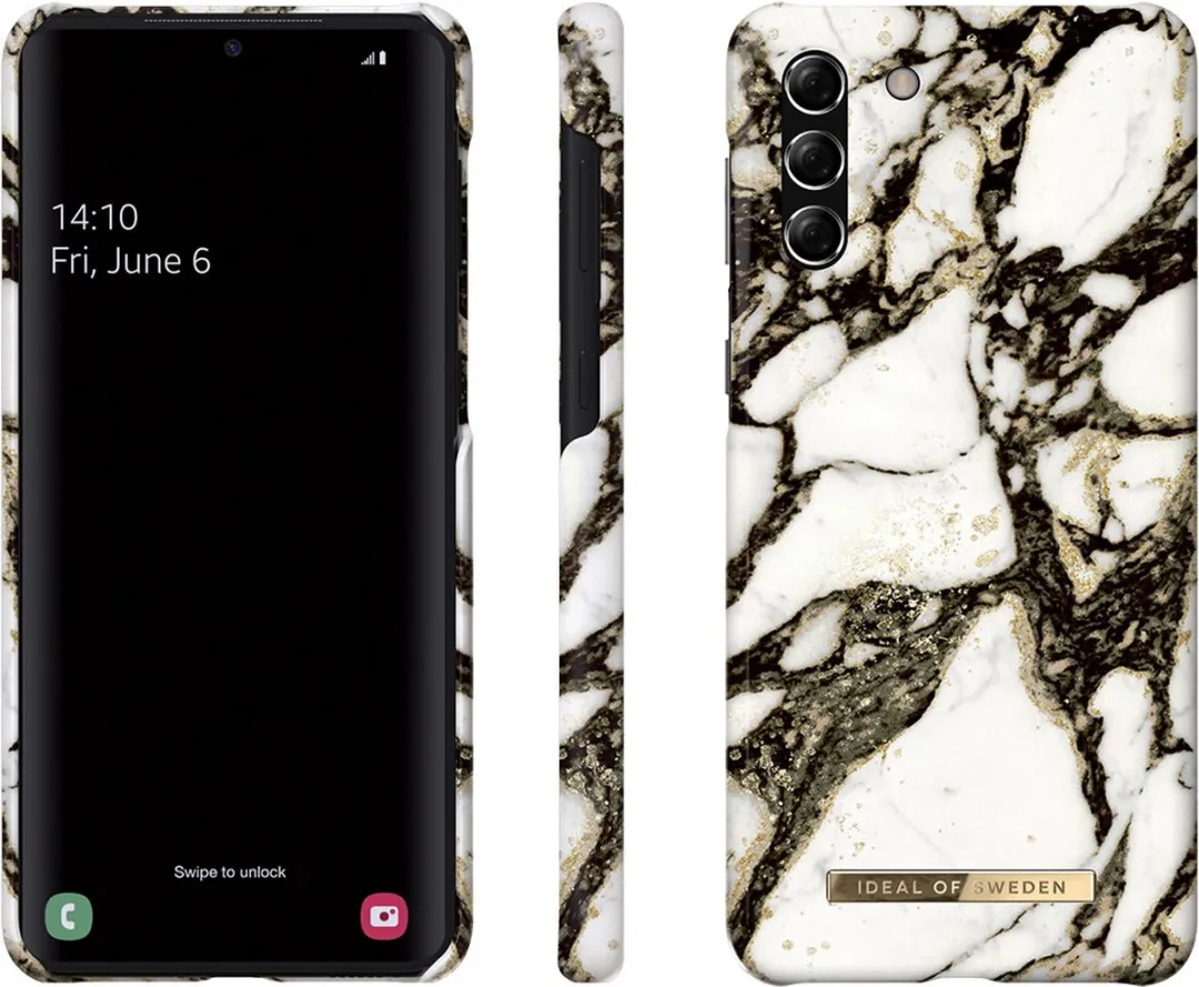 iDeal of Sweden Galaxy S21 Plus Hardcase Calacatta Golden Marble