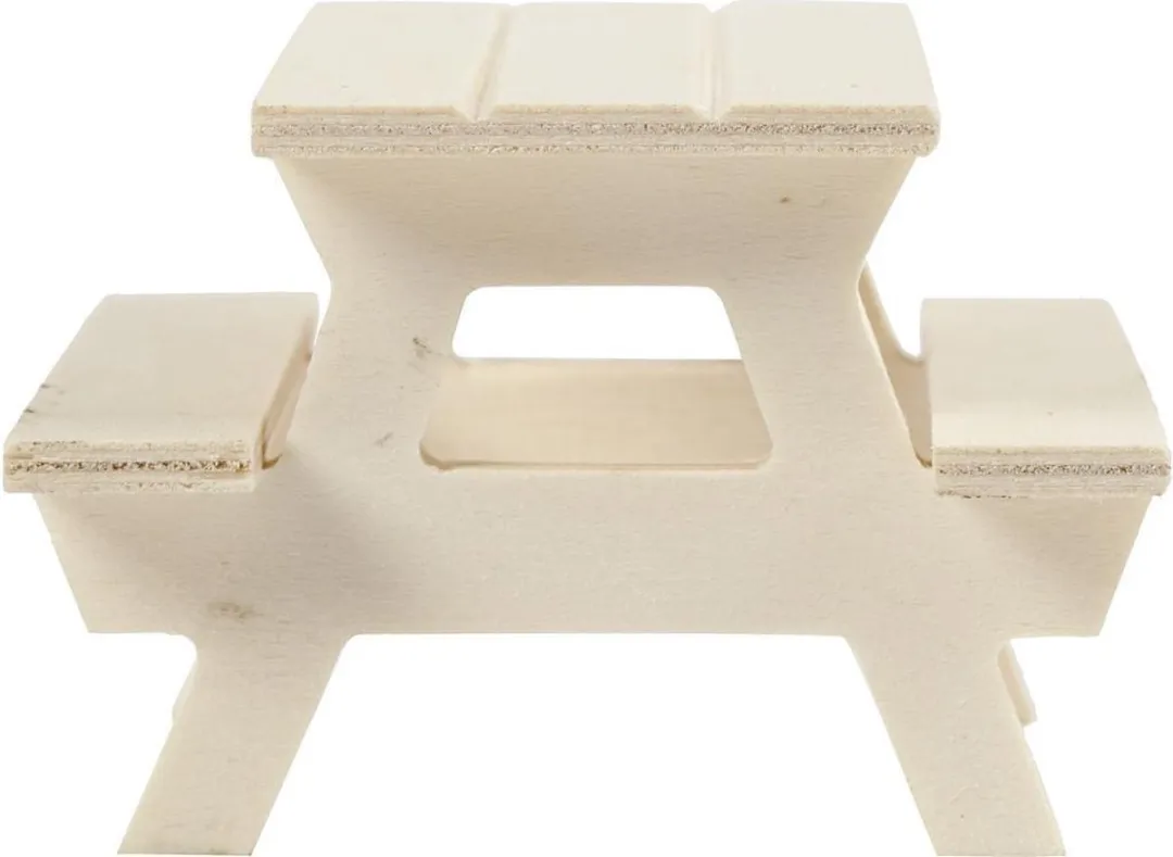 Creativ Company Picknickbank - 8x8x5,5cm Blank