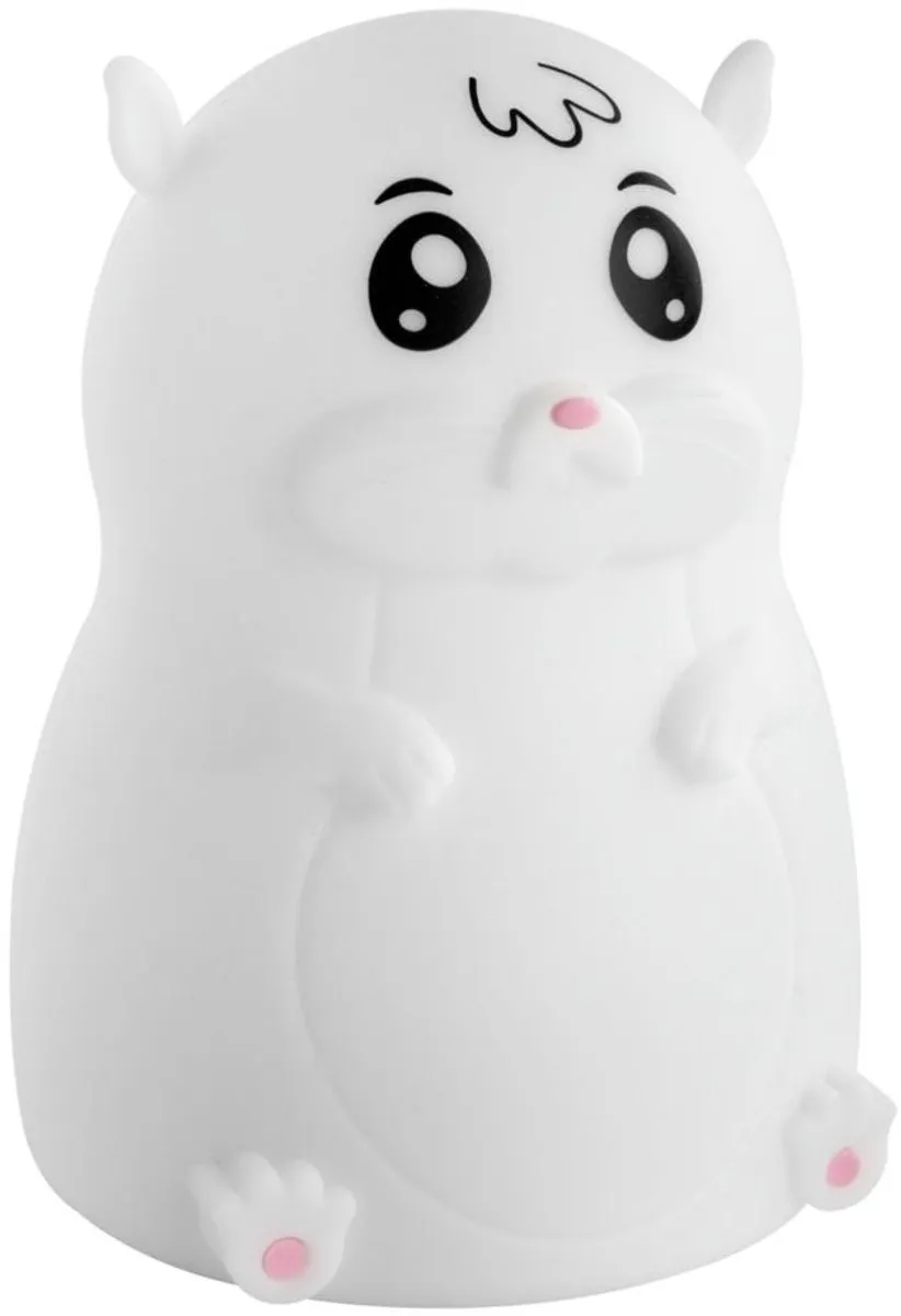 Ansmann Nachtlamp Hamster Zeven Kleuren RGBW - Wit