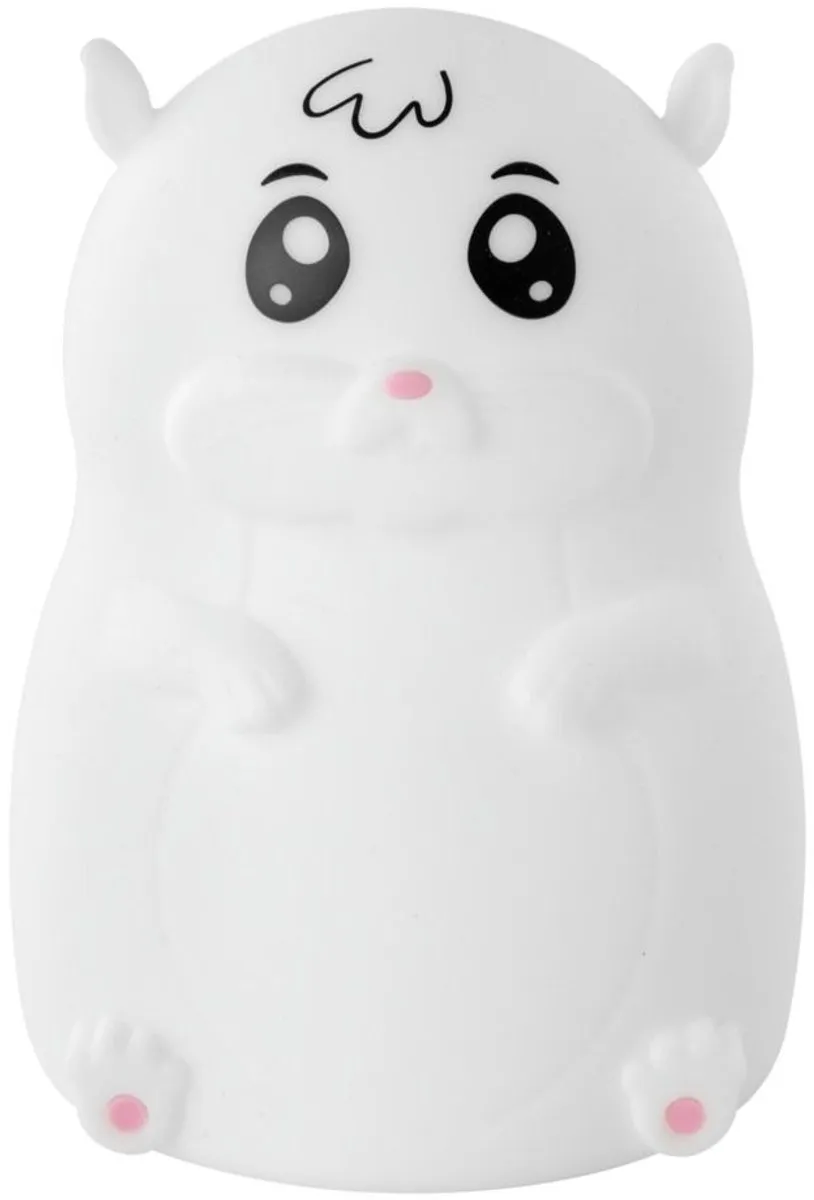 Ansmann Nachtlamp Hamster Zeven Kleuren RGBW - Wit
