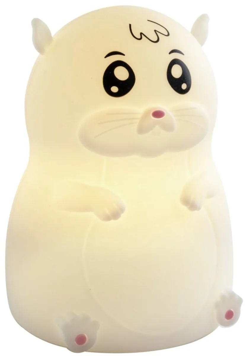 Ansmann Nachtlamp Hamster Zeven Kleuren RGBW - Wit