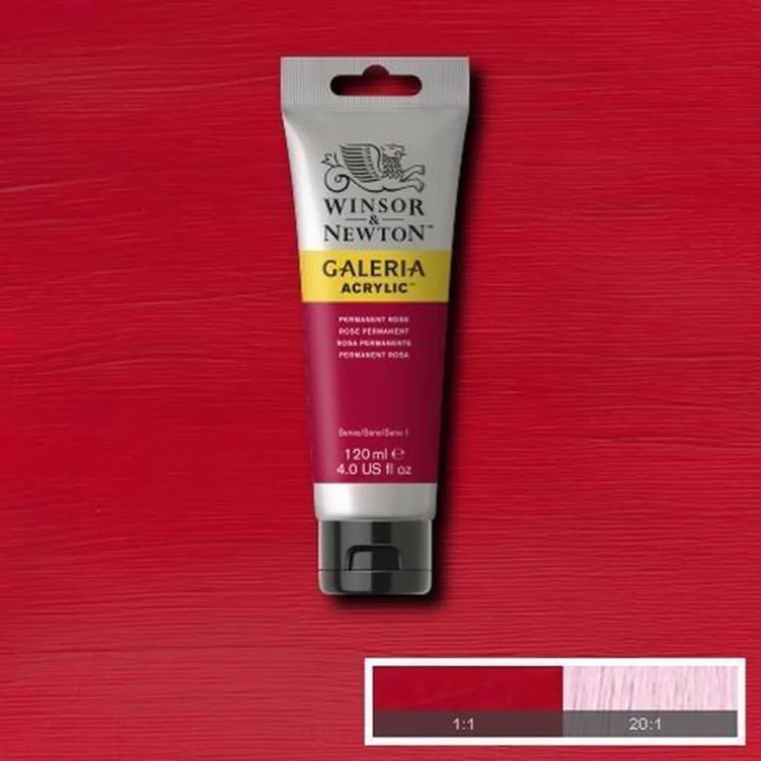 Winsor & Newton Galeria Acryl Permanent Rose 120ml