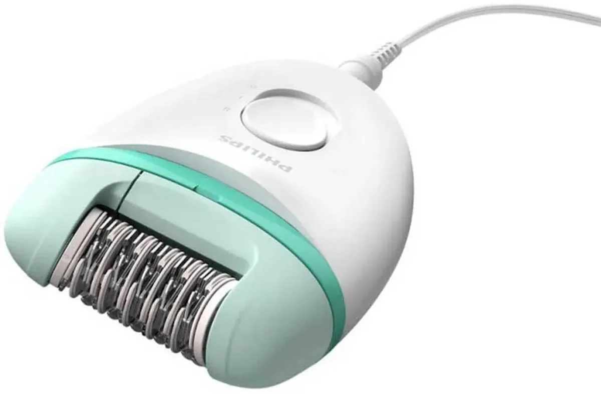Philips Satinelle Essential BRE224/00 Epilator - Wit/ Groen