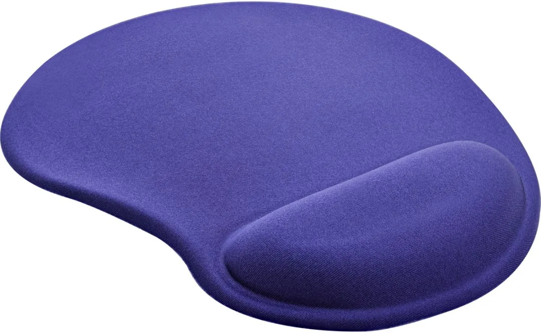InLine 55453B Muismat met polssteun - Blauw
