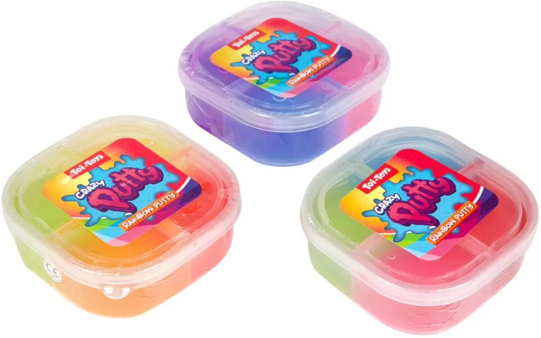 Toi-Toys Fun Glitter Putty Quattro