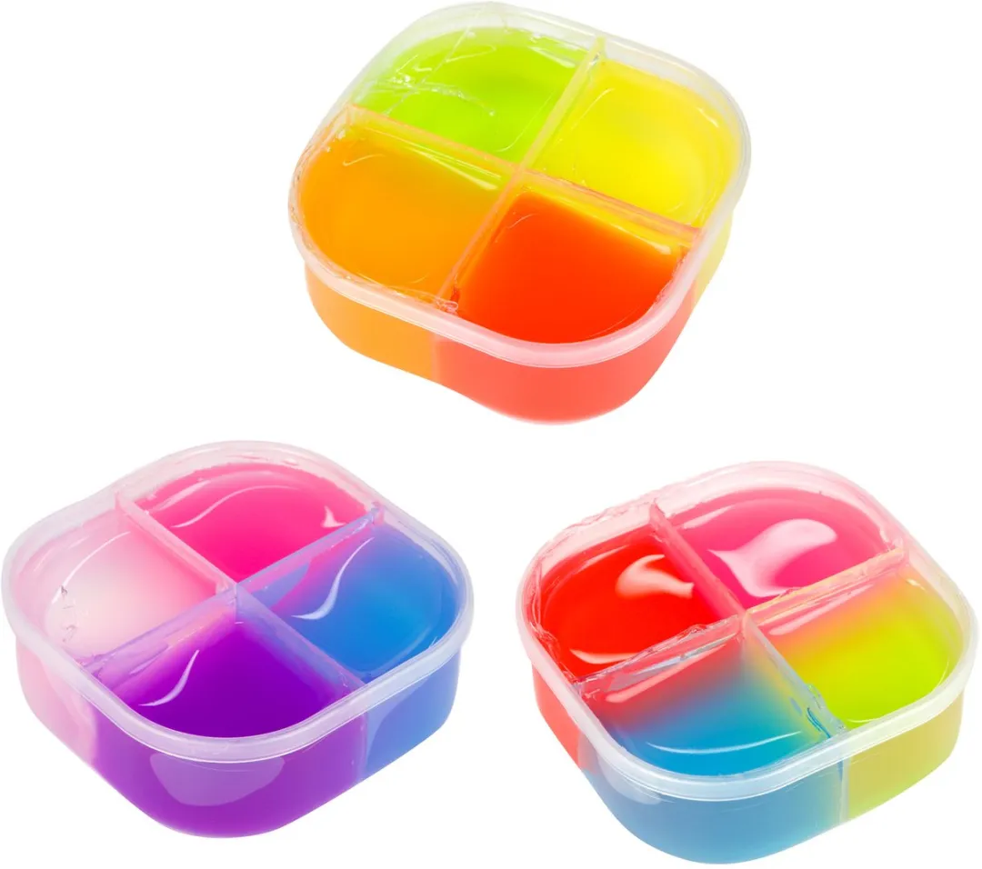 Toi-Toys Fun Glitter Putty Quattro - Multi kleuren