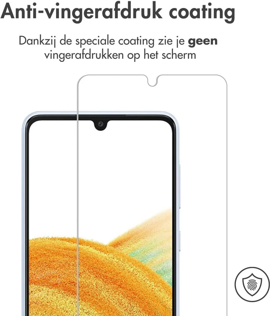 Imoshion Screenprotector Gehard Glas Duopack - Samsung Galaxy A34 5G