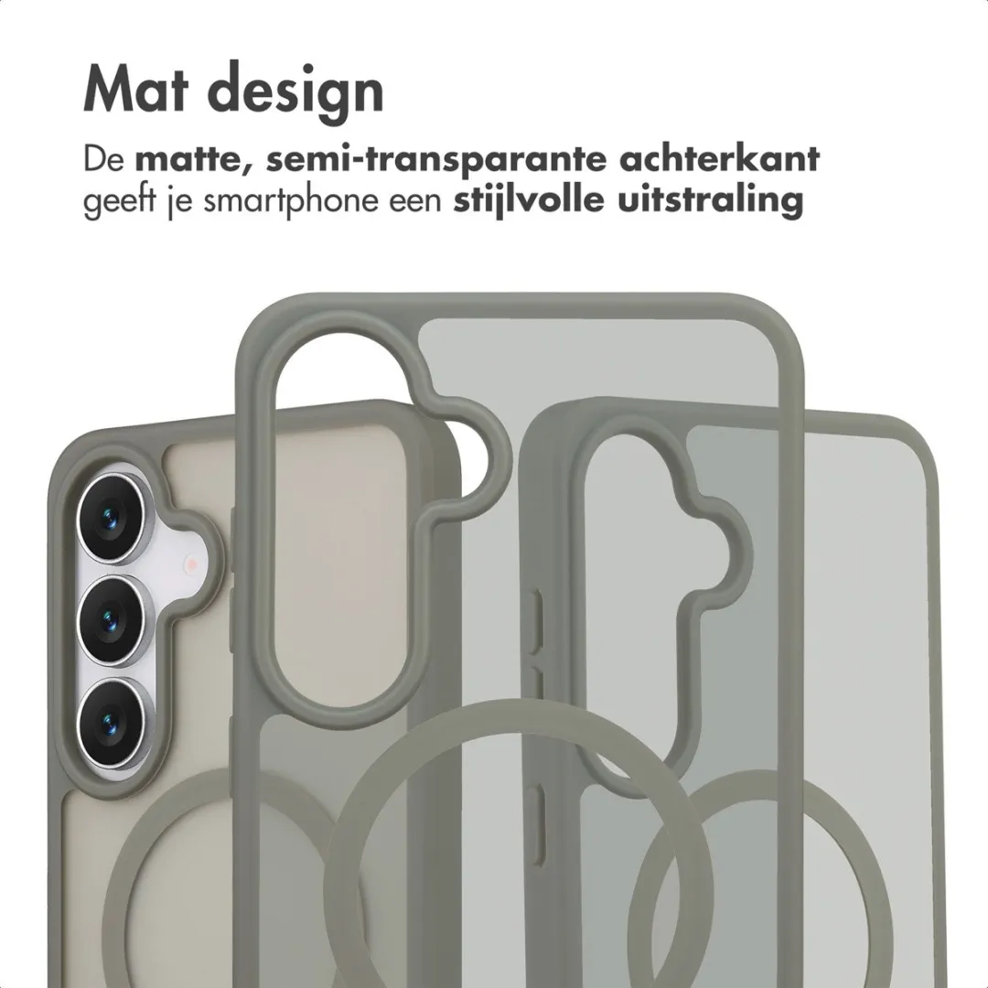 Imoshion Hoesje Samsung Galaxy S25 FE - Grijs - MagSafe