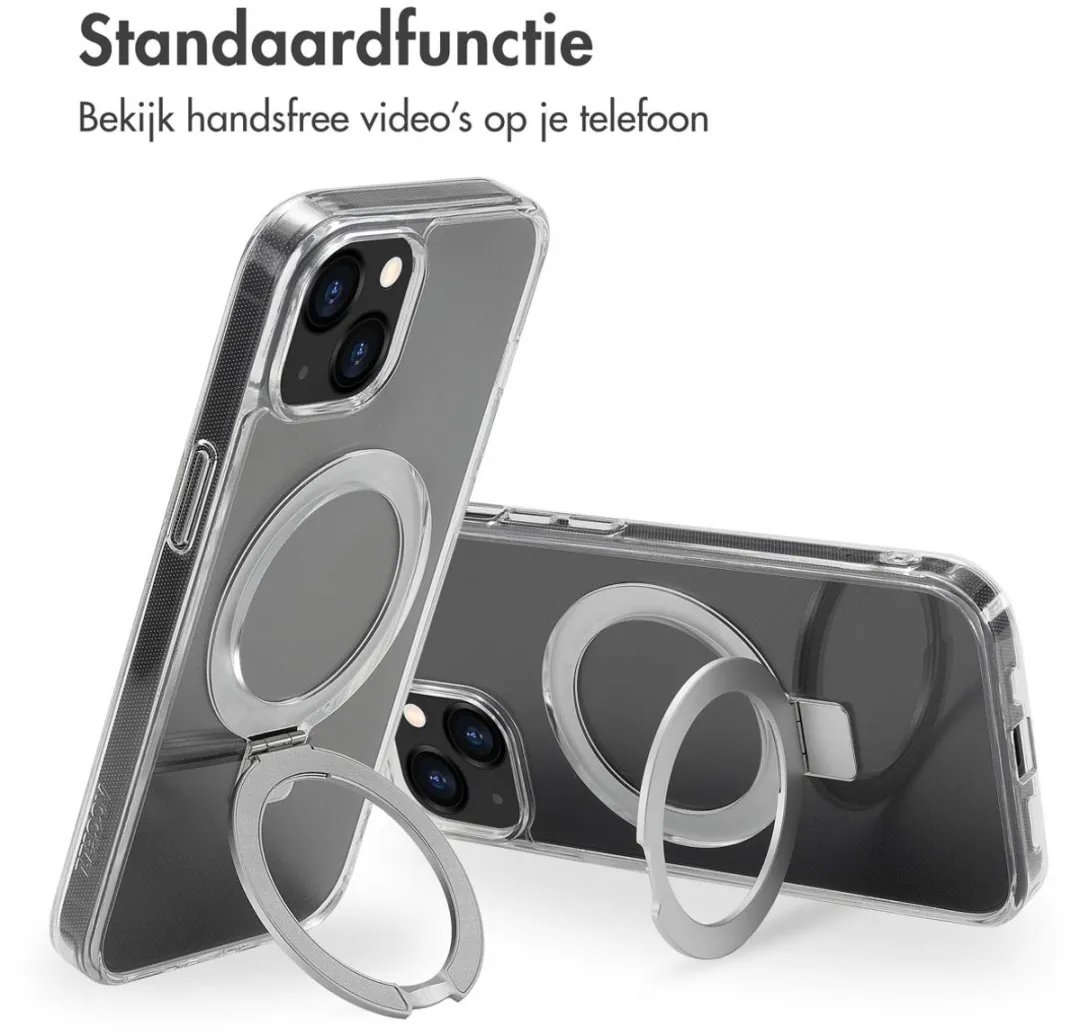 Accezz iPhone 13 Hoesje - Transparant - MagSafe