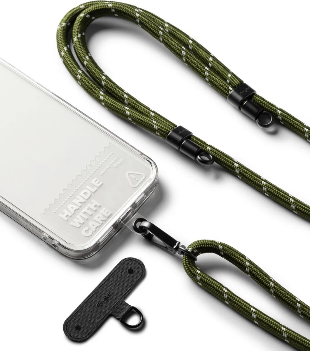 Ringke Holder Link Strap - Universeel Telefoonkoord - Khaki
