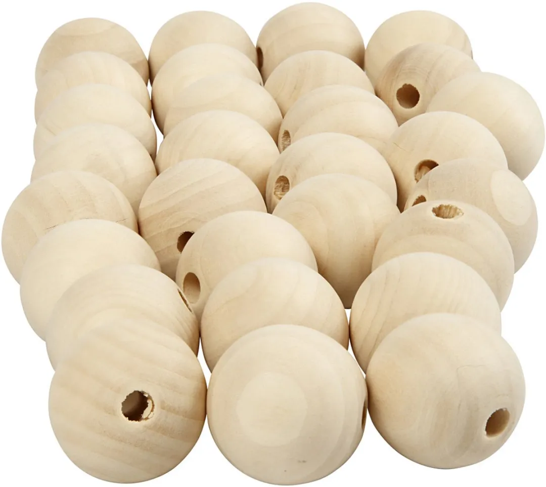Creativ Company Houten Kralen 25mm