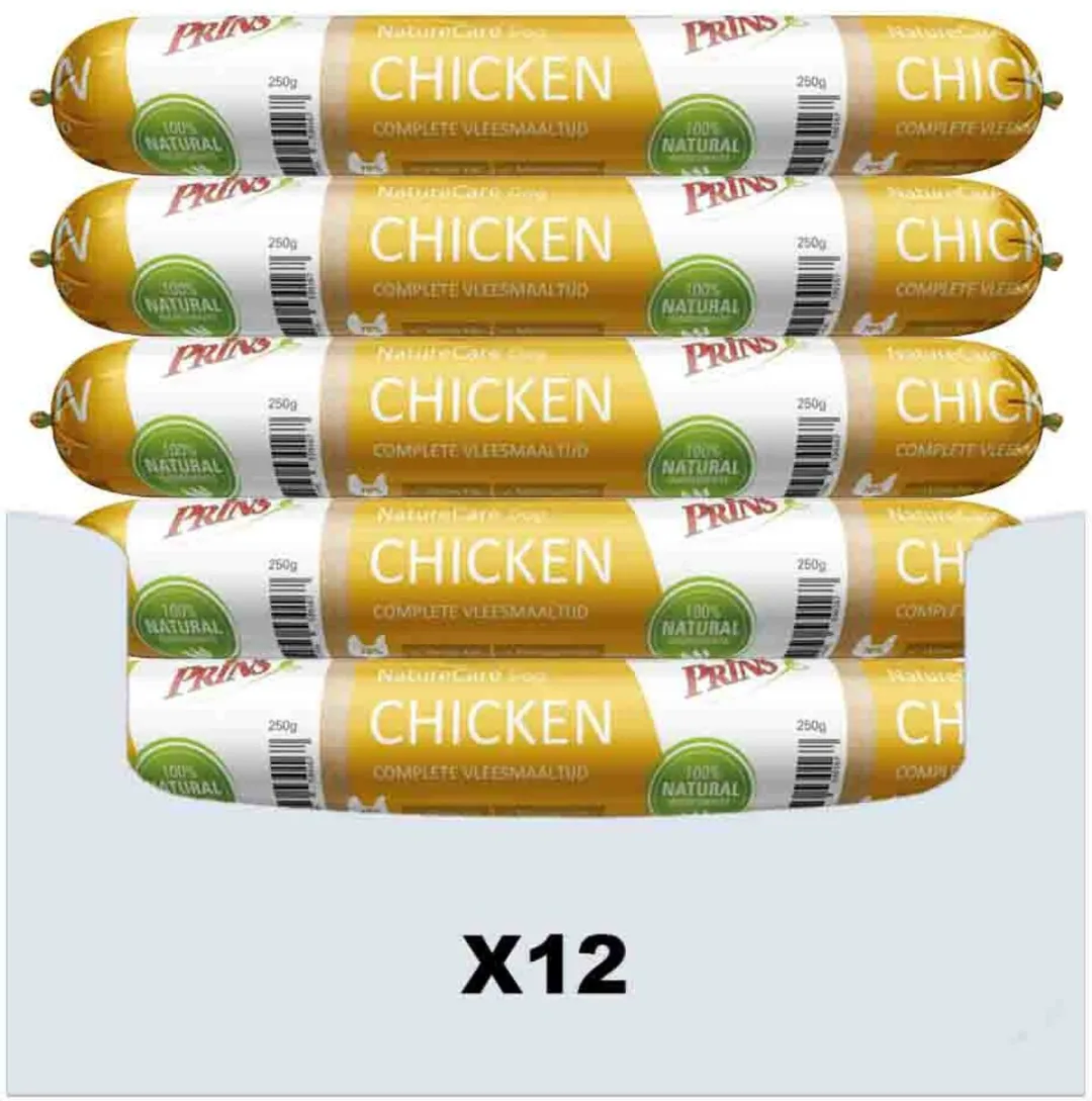 Prins NatureCare Dog Chicken 12x0,25kg