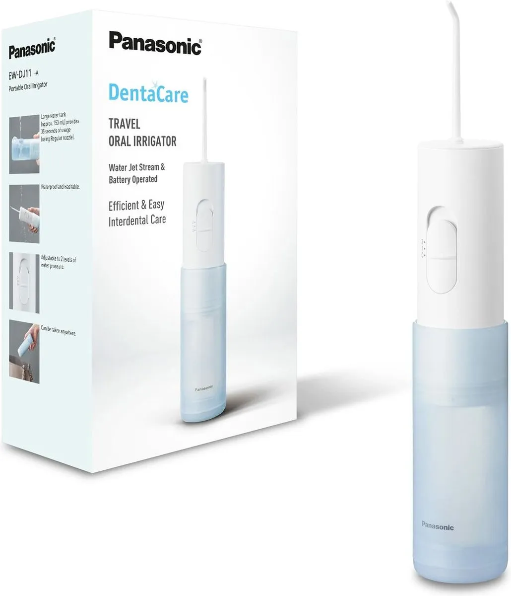 Panasonic EWDJ11A503 Monddouche - Wit/Blauw