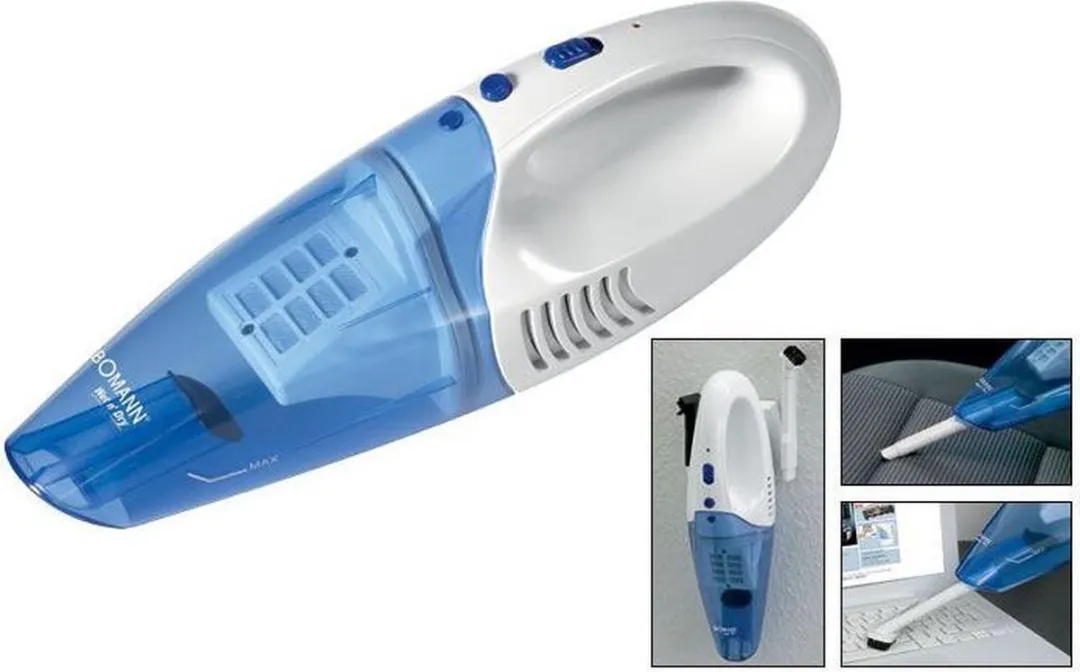 Bomann AKS 960 CB Kruimelzuiger - 0.75L - Blauw/Wit - afbeelding 2 van 5