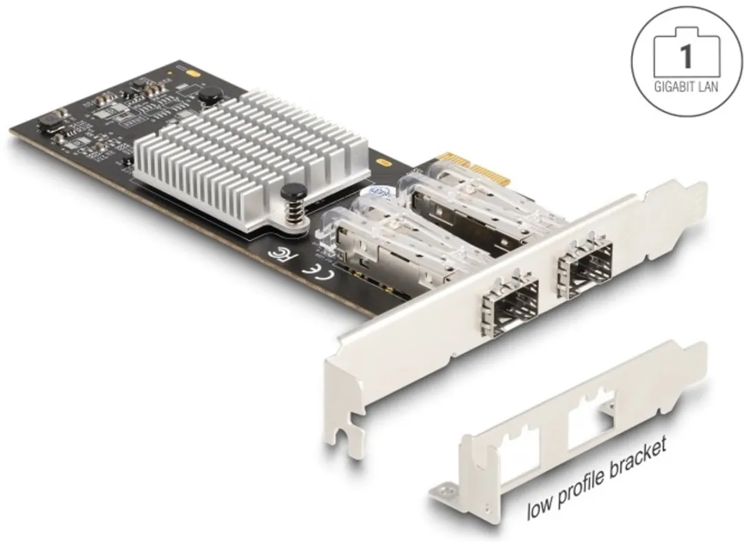 Delock 88336 Netwerkkaart Intern Fiber 1000Mbit/s