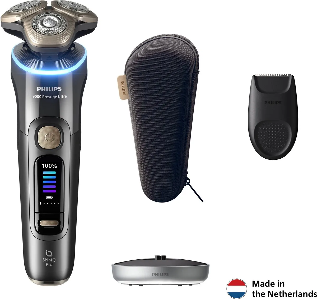 Philips i9000 Prestige Ultra Scheerapparaat XP9402/11 - Donkergrijs