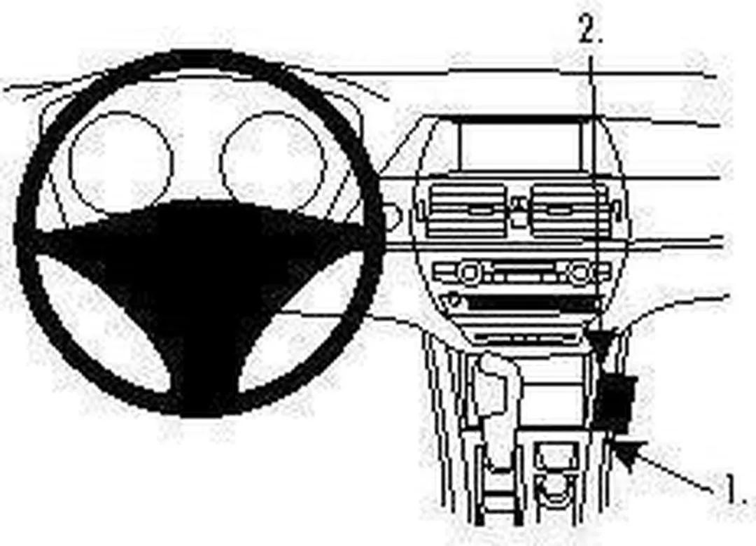 Brodit ProClip Houder BMW X5 2007-2013 - 834009