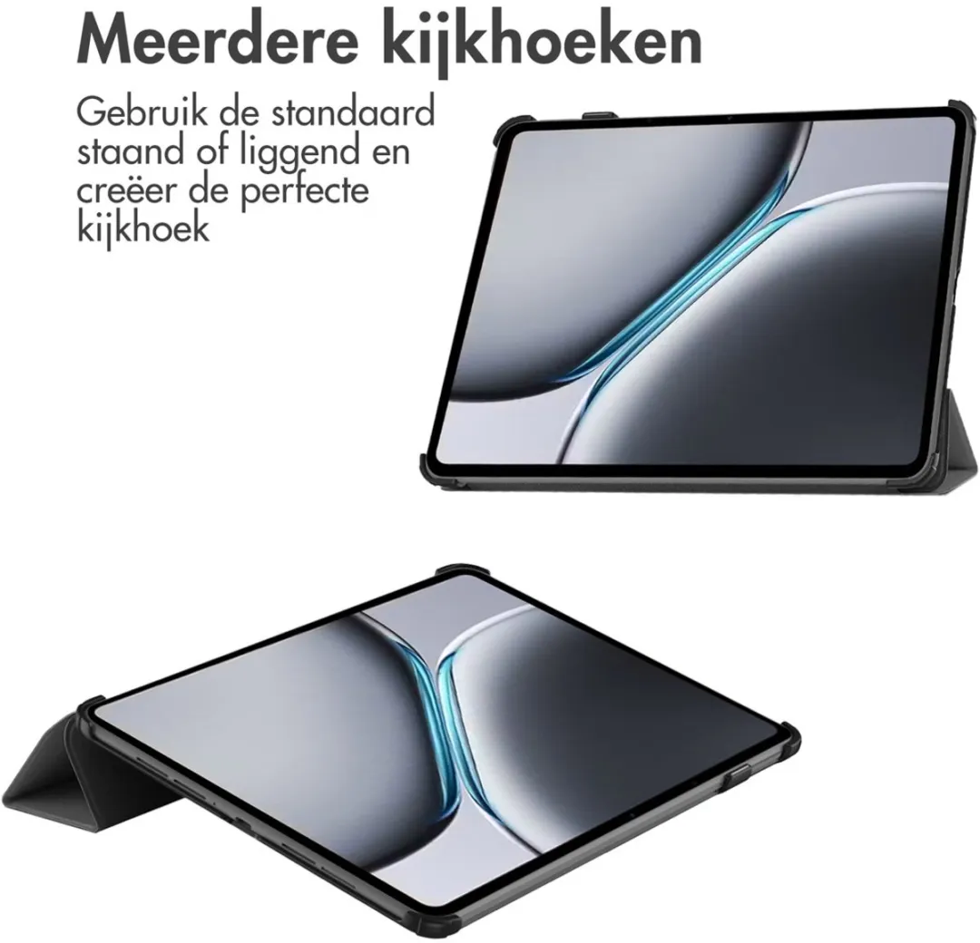 Imoshion Pr051 Tablethoes - OnePlus Pad 2 - Trifold - 12.1" - Zwart