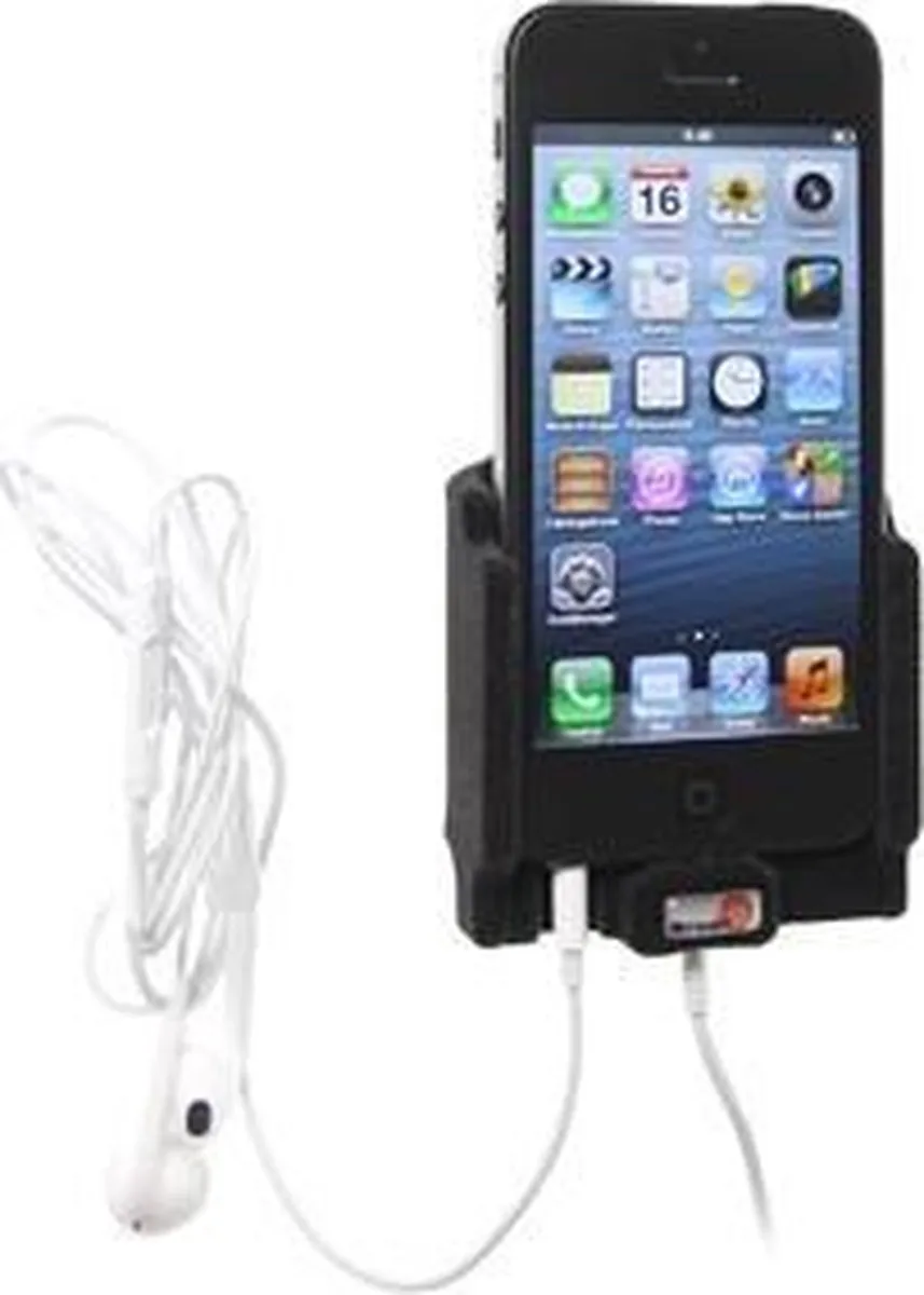 Brodit Passieve Houder iPhone 5/5s/SE - 514442 - Zwart