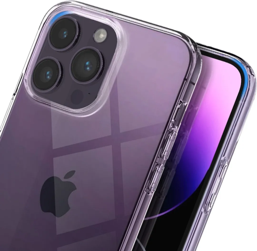 Spigen ACS04809 Liquid Crystal Backcover iPhone 14 Pro Max - Transparant