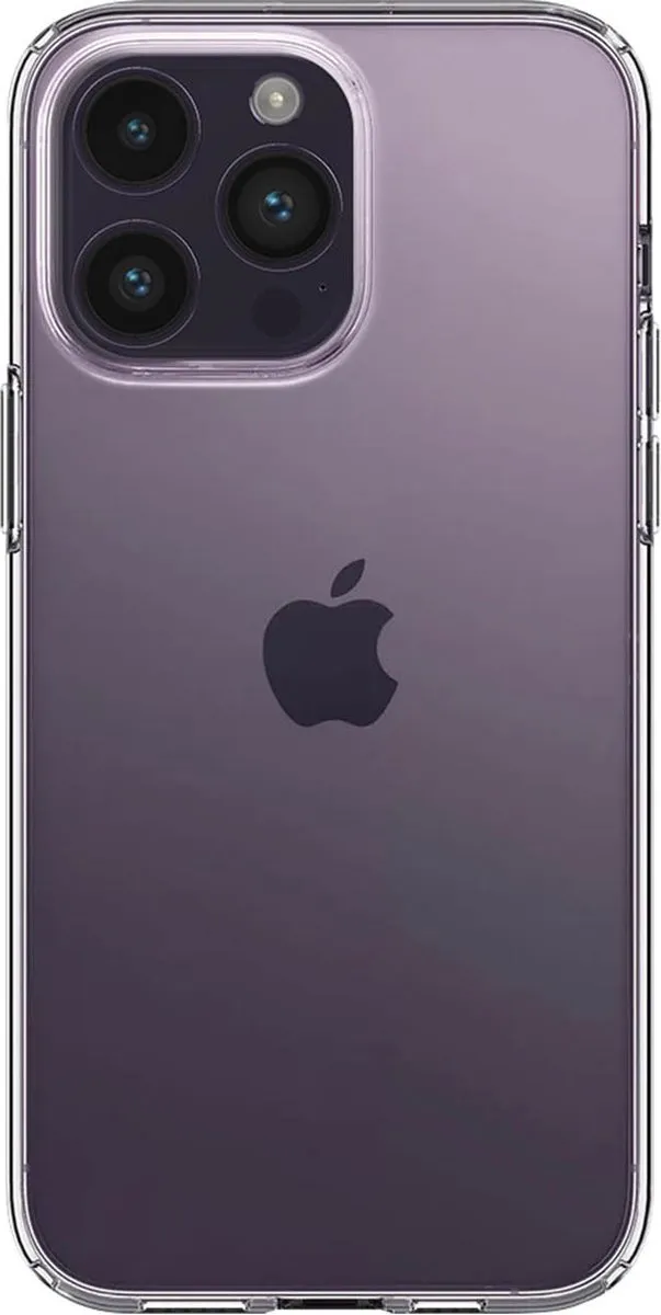 Spigen ACS04809 Liquid Crystal Backcover iPhone 14 Pro Max - Transparant