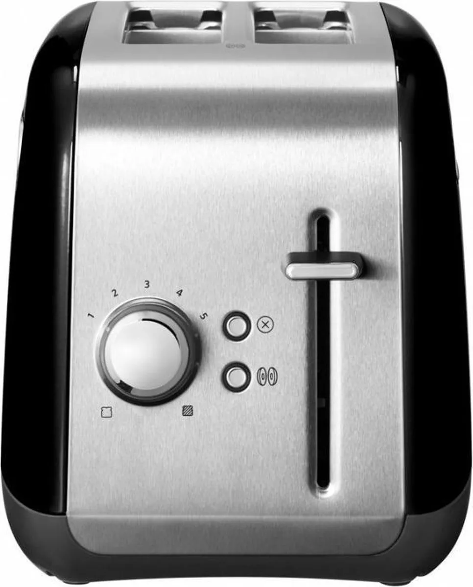 KitchenAid Classic Toaster 5KMT2115 - 2 Sleuven 1100W - Zwart