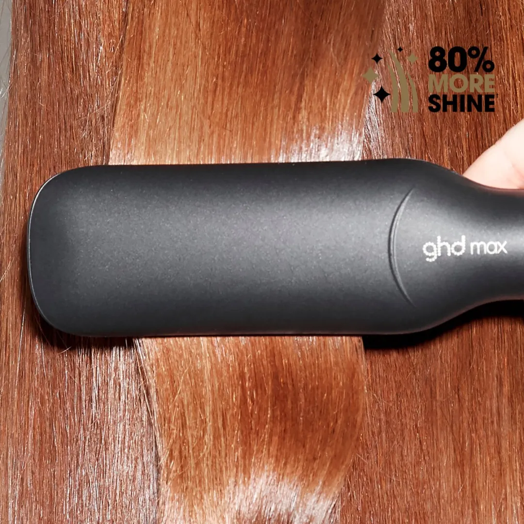 GHD Max Stijltang Brede Platen PS035CORXC07CB - Zwart