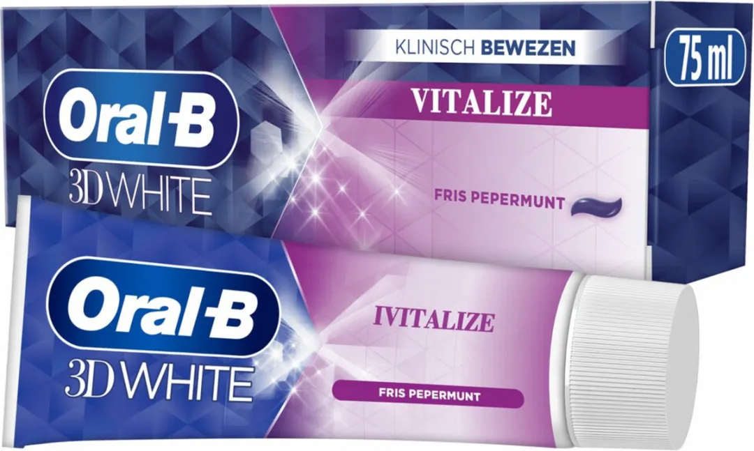 Oral-B 3D White Vitalize Tandpasta 900ml - 12 Stuks