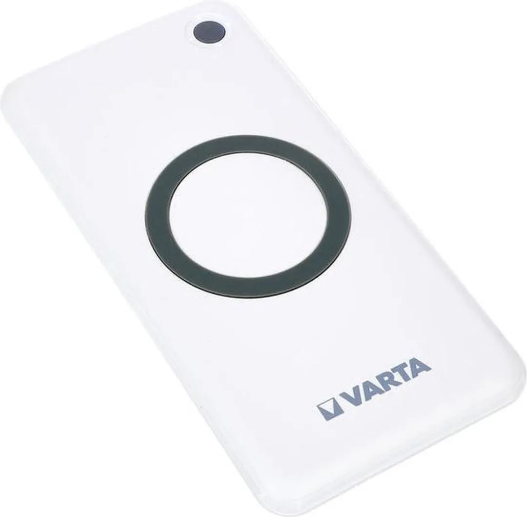 Varta Powerbank 10000mAh 18W - 3x opladen - Wit