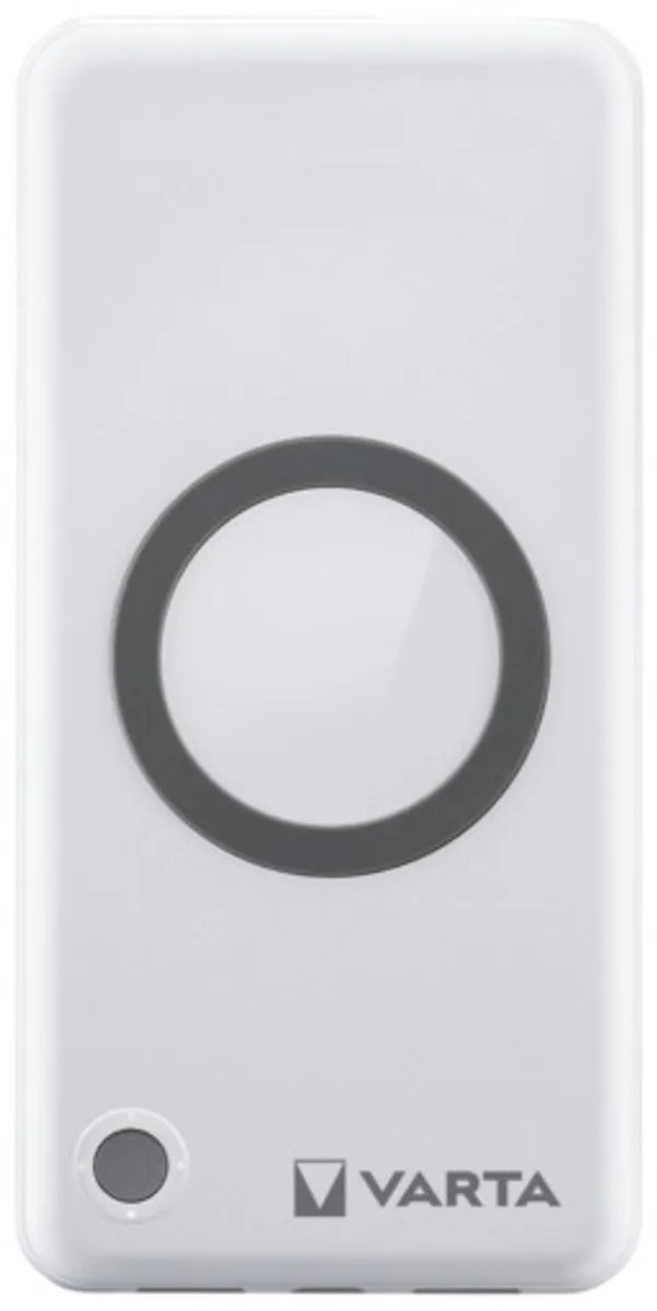 Varta Powerbank 10000mAh 18W - 3x opladen - Wit