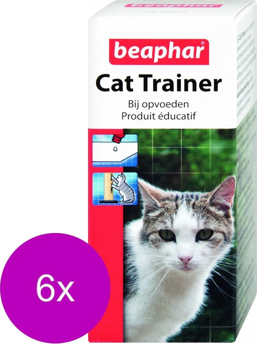 Beaphar Catty Trainer Kattenkruid - 6x10ml