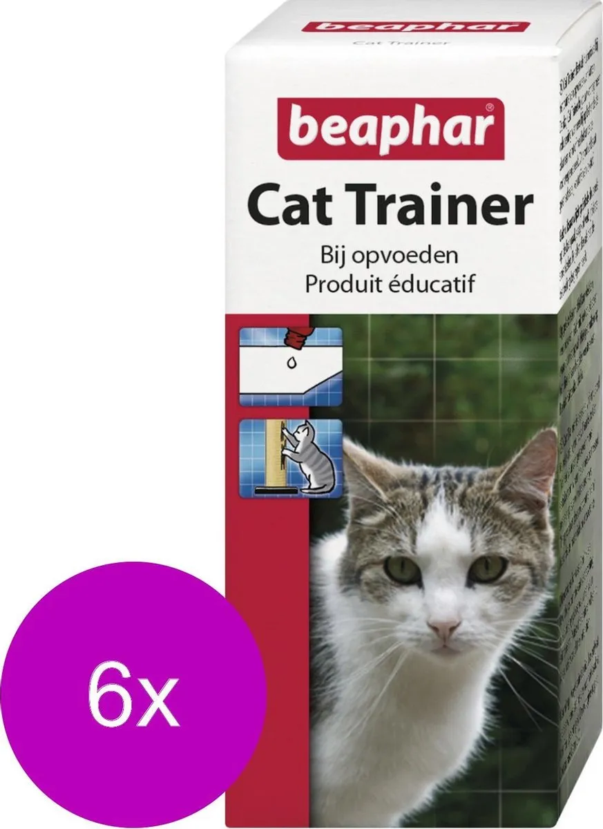 Beaphar Catty Trainer Kattenkruid - 6x10ml