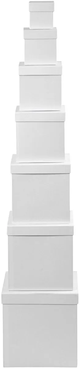 Creativ Company Vierkante Dozen Set 7 Stuks