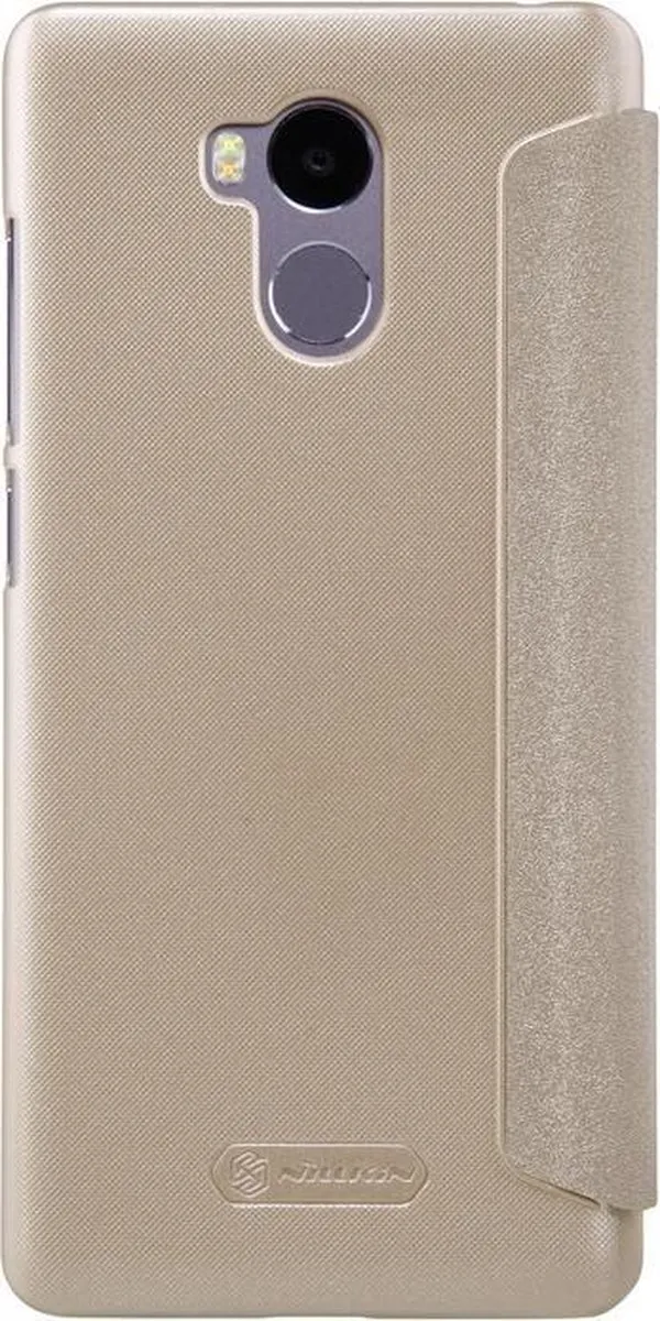 Nillkin Sparkle S-View Book Case Xiaomi Redmi 4 - Goud - afbeelding 2 van 6