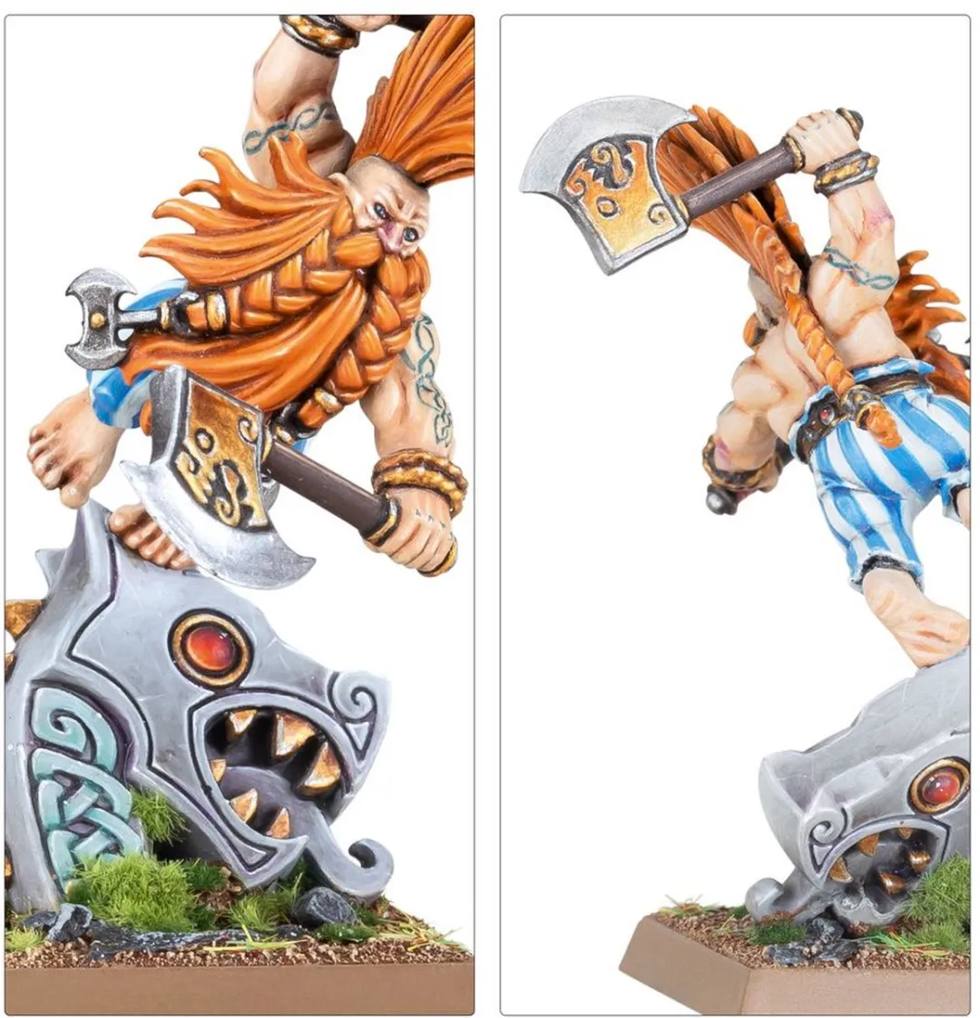 Games Workshop Dwarfen Mountain Holds Slayer of Legends - 10 Onderdelen