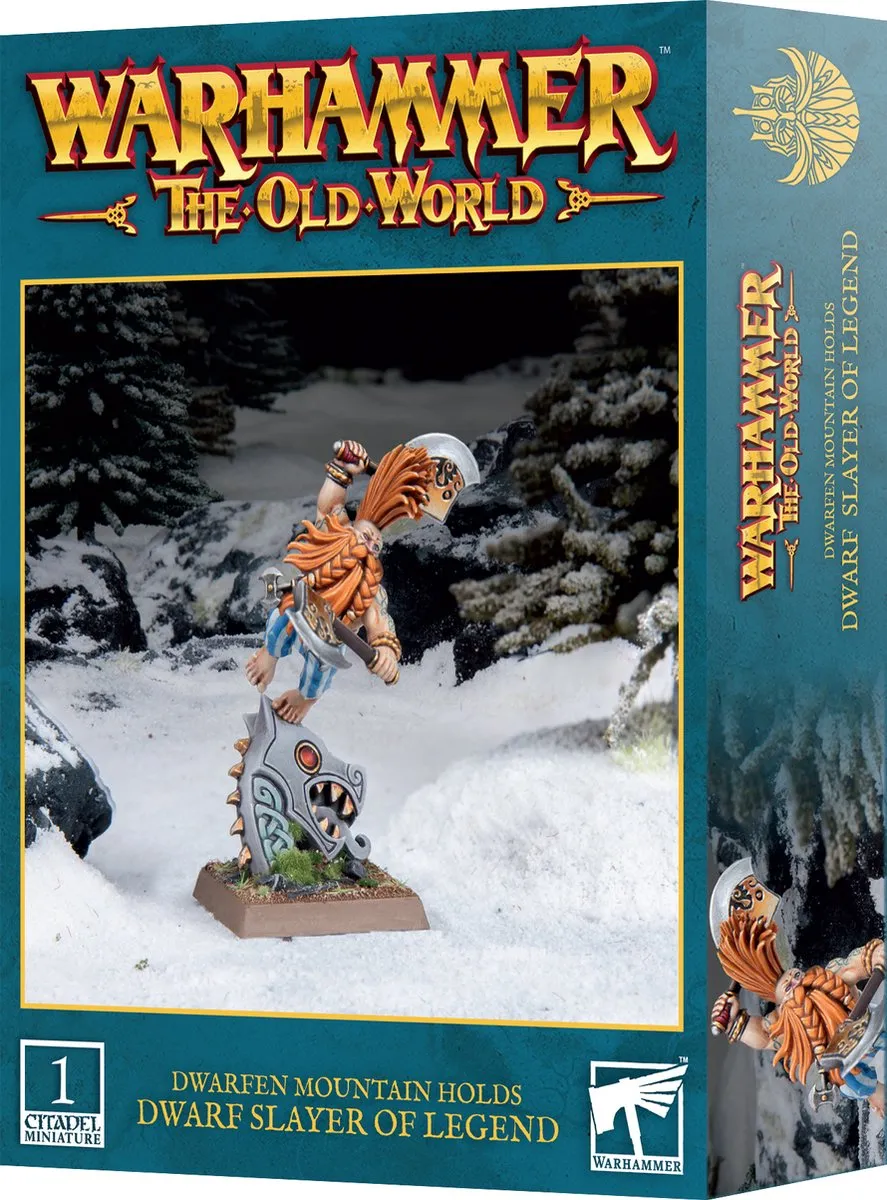 Games Workshop Dwarfen Mountain Holds Slayer of Legends