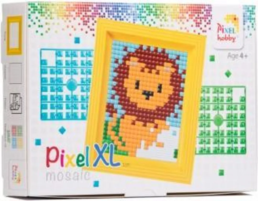 Pixelhobby XL Geschenkverpakking Leeuw