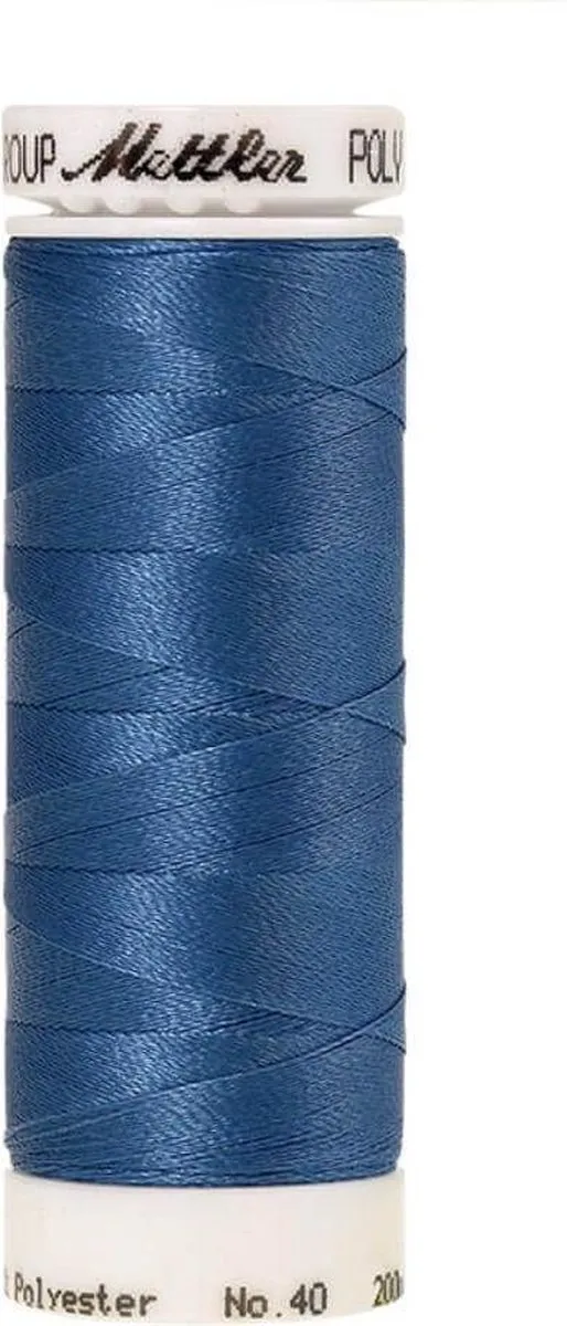 Amann Mettler Polysheen Naai-Borduurgaren COL-3810 Blauw 200m