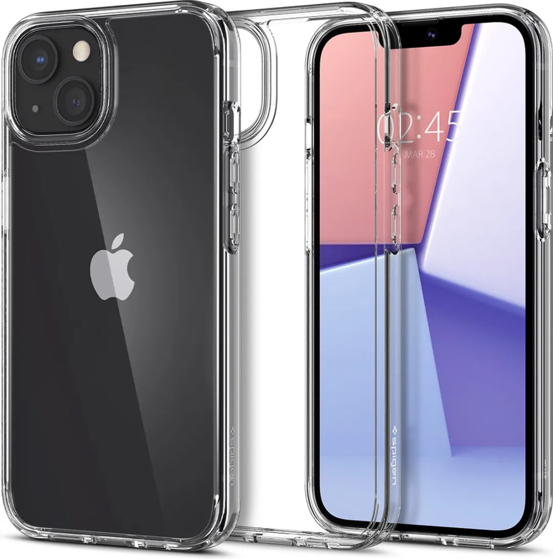 Spigen Ultra Hybrid Air Cushion iPhone 13 Hoesje - Transparant