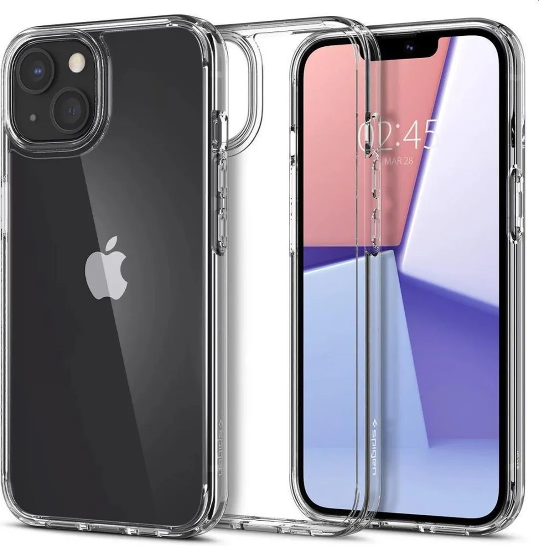Spigen Ultra Hybrid Air Cushion iPhone 13 Hoesje - Transparant