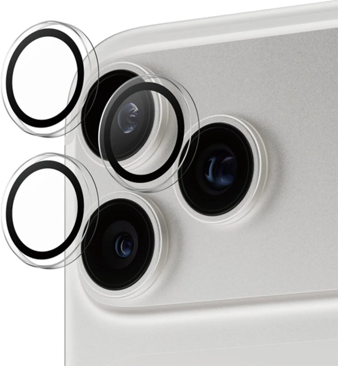 PanzerGlass PG38406 iPhone 17 Pro Camera Lens Protector - Glazen